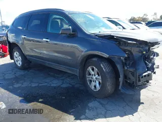 2016 Chevrolet Traverse LS with VIN 1GNKRFKD8GJ337545, listed as a IAAI auction lot 41795251 with 60,780 mi miles. Bid and sale history available at carsss.com. Image 1.
