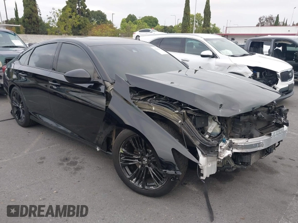 2020 Honda Accord Sport with VIN 1HGCV2F38LA012425, listed as a IAAI auction lot 42184562 with 60,863 mi miles and . Bid and sale history available at DreamBid. Image 1.