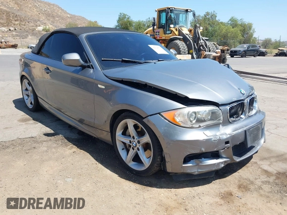 2010 BMW 1 Series 135i with VIN WBAUN9C55AVK42007, listed as a IAAI auction lot 42526510 with 92,586 mi miles and . Bid and sale history available at DreamBid. Image 1.