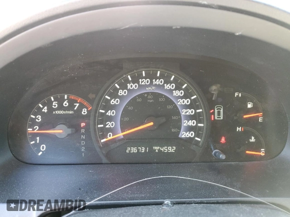2005 Honda Odyssey EX with VIN 5FNRL38445B501098, listed as a Copart auction lot 53106755 with 236,731 mi miles and Clean Title. Bid and sale history available at carsss.com. Image 9.