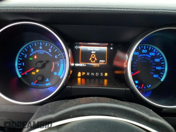 2019 Ford Mustang EcoBoost with VIN 1FATP8UH7K5109865, listed as a Copart auction lot 50159805 with 106,403 mi miles and Salvage Title. Bid and sale history available at carsss.com. Image 9.