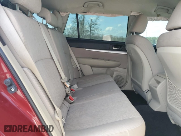 2014 Subaru Outback Premium with VIN 4S4BRBCC3E3322214, listed as a Copart auction lot 49218065 with 185,445 mi miles and Salvage Title. Bid and sale history available at DreamBid. Image 11.