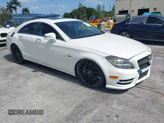 2012 Mercedes-Benz CLS 550 with VIN WDDLJ7DB6CA051828, listed as a IAAI auction lot 42848754 with 96,460 mi miles and . Bid and sale history available at DreamBid. Image 1.