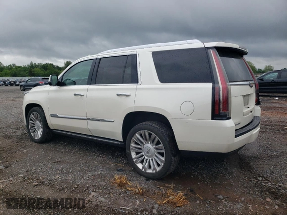 2015 Cadillac Escalade Platinum z VIN 1GYS4PKJ9FR599510, wystawiony jako Copart lot #56688215 z przebiegiem 292 890 mil mil oraz Szkoda całkowita • Salvage title. Historia ofert i sprzedaży dostępna na DreamBid. Obrazek 2.