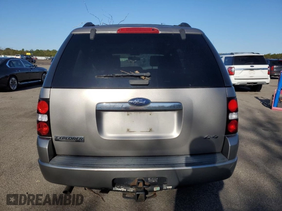 2008 Ford Explorer XLT with VIN 1FMEU73E88UA51000, listed as a Copart auction lot 52261575 with Not Provided miles and Salvage Title. Bid and sale history available at carsss.com. Image 6.