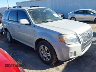2008 Mercury Mariner Premier with VIN 4M2CU97128KJ52263, listed as a IAAI auction lot 41363845 with 218,488 mi miles. Bid and sale history available at carsss.com. Image 1.