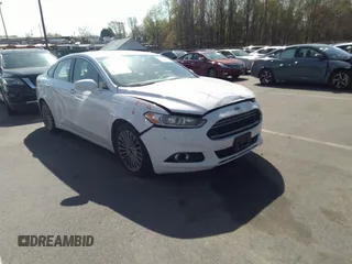 2016 Ford Fusion Titanium with VIN 3FA6P0K93GR347016, listed as a IAAI auction lot 41850780 with 215,872 mi miles and . Bid and sale history available at carsss.com. Image 1.