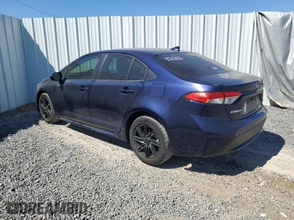 2021 Toyota Corolla LE with VIN JTDEPMAE6MJ181706, listed as a Copart auction lot 47524285 with 58,391 mi miles and Clean Title. Bid and sale history available at carsss.com. Image 2.