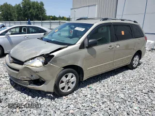 2005 Toyota Sienna CE с VIN 5TDZA23C25S226700, выставлен на аукционе Copart как лот 57283795 с пробегом 225 570 миль миль и Списание • Salvage title. История ставок и продаж доступна на DreamBid. Изображение 1.
