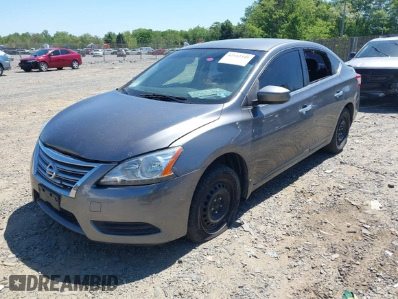 2015 Nissan Sentra SR with VIN 3N1AB7AP4FY252211, listed as a IAAI auction lot 42142349 with 171,858 mi miles and . Bid and sale history available at DreamBid. Image 2.