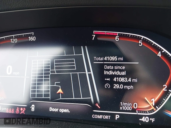 2022 BMW 3 Series 330i z VIN 3MW5R1J01N8C33802, wystawiony jako IAAI lot #41856666 z przebiegiem 41 095 mil mil oraz . Historia ofert i sprzedaży dostępna na DreamBid. Obrazek 7.