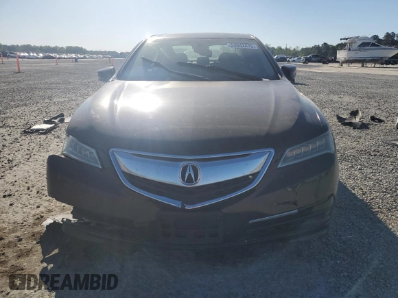2015 Acura TLX with VIN 19UUB1F38FA014400, listed as a Copart auction lot 53042475 with Not provided miles and Salvage title. Bid and sale history available at DreamBid. Image 5.