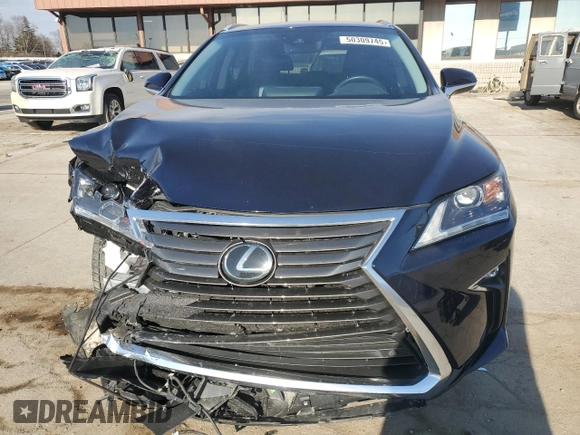 2017 Lexus RX with VIN 2T2BZMCA5HC131903, listed as a Copart auction lot 50309745 with 110,370 mi miles and Salvage Title. Bid and sale history available at carsss.com. Image 5.