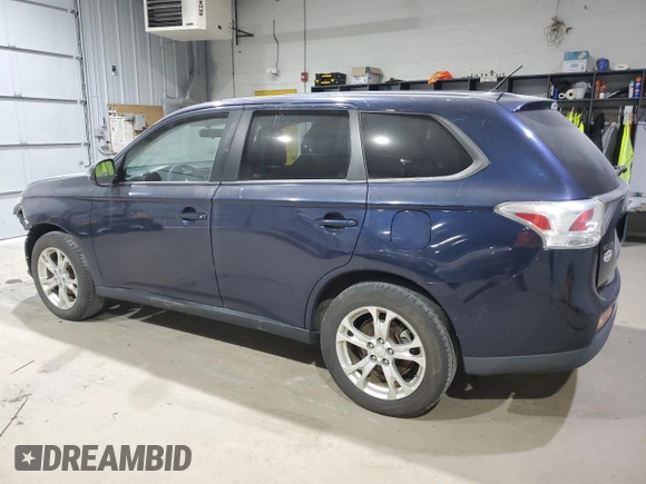 2014 Mitsubishi Outlander SE z VIN JA4AZ3A39EZ014190, wystawiony jako Copart lot #56565395 z przebiegiem 255 420 mil mil oraz Nie do naprawy • Non repairable. Historia ofert i sprzedaży dostępna na DreamBid. Obrazek 2.