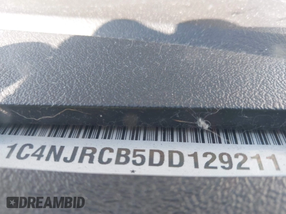 2013 Jeep Patriot Limited с VIN 1C4NJRCB5DD129211, выставлен на аукционе IAAI как лот 41885879 с пробегом 125 060 миль миль и . История ставок и продаж доступна на DreamBid. Изображение 15.
