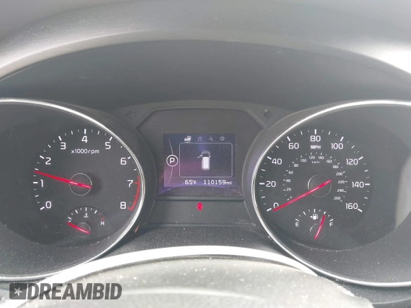 2018 Kia Sedona LX with VIN KNDMB5C15J6352017, listed as a IAAI auction lot 41787590 with 110,159 mi miles. Bid and sale history available at carsss.com. Image 7.