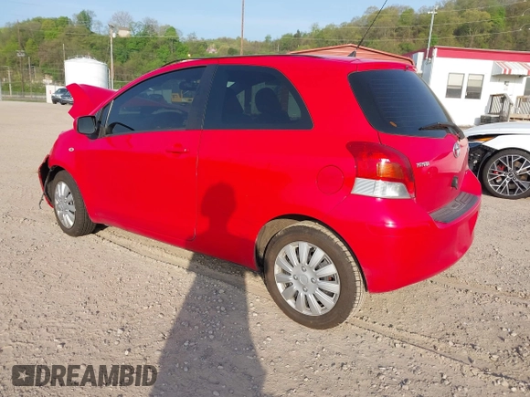 2009 Toyota Yaris with VIN JTDJT903495234216, listed as a IAAI auction lot 42123494 with 79,638 mi miles. Bid and sale history available at carsss.com. Image 3.