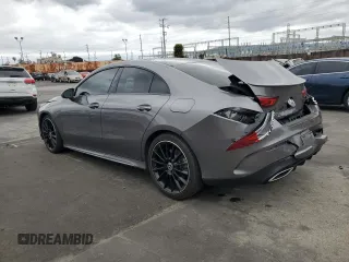 2020 Mercedes-Benz CLA 250 with VIN W1K5J4GB5LN103476, listed as a Copart auction lot 50691265 with 63,096 mi miles and Salvage Title. Bid and sale history available at DreamBid. Image 2.