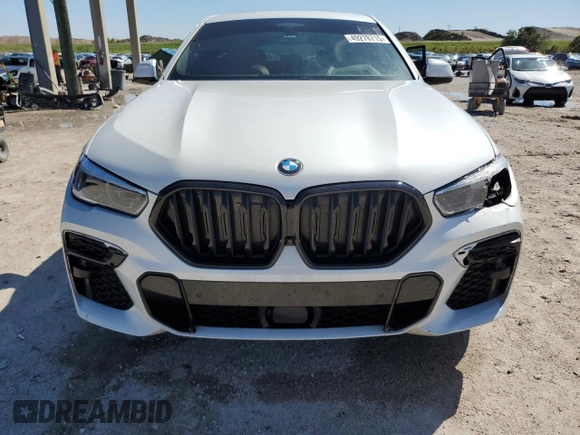 2022 BMW X6 xDrive40i with VIN 5UXCY6C06N9J13344, listed as a Copart auction lot 49278715 with 83,632 mi miles and Clean Title. Bid and sale history available at carsss.com. Image 5.