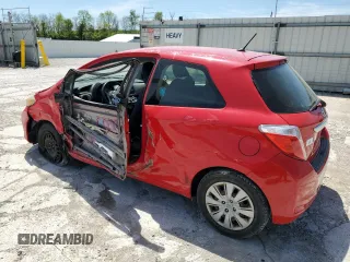 2012 Toyota Yaris L z VIN JTDJTUD36CD518179, wystawiony jako Copart lot #54722225 z przebiegiem 80 122 mil mil oraz Szkoda całkowita • Salvage title. Historia ofert i sprzedaży dostępna na DreamBid. Obrazek 2.