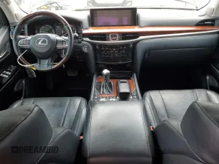 2019 Lexus LX 570 with VIN JTJHY7AX1K4289351, listed as a Copart auction lot 58473065 with 95,463 mi miles and Salvage title. Bid and sale history available at DreamBid. Image 8.