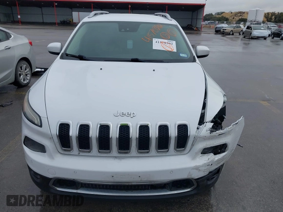 2014 Jeep Cherokee Limited with VIN 1C4PJLDS9EW225899, listed as a IAAI auction lot 41570392 with 226,226 mi miles. Bid and sale history available at carsss.com. Image 6.