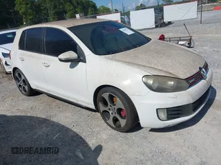 2010 Volkswagen Golf GTI with VIN WVWHV7AJ0AW227692, listed as a IAAI auction lot 42655515 with 144,748 mi miles and . Bid and sale history available at DreamBid. Image 1.