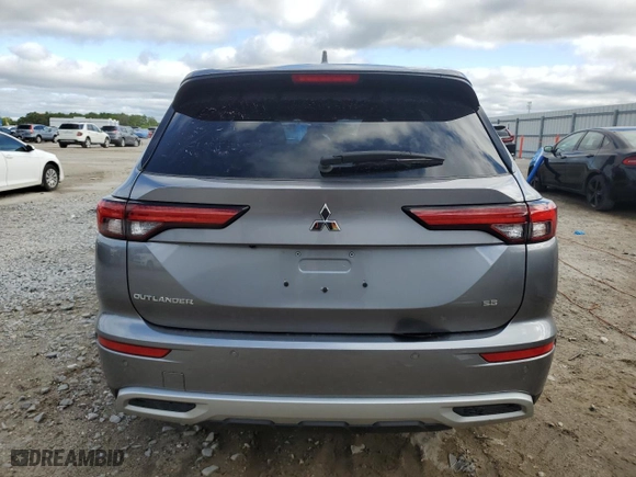 2023 Mitsubishi Outlander SE with VIN JA4J3UA86PZ026514, listed as a Copart auction lot 52232775 with 15,226 mi miles and Salvage Title. Bid and sale history available at carsss.com. Image 6.