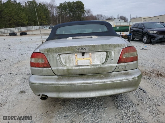 2004 Volvo C70 with VIN YV1NC63D54J063104, listed as a Copart auction lot 44182695 with 94,528 mi miles and Clean Title. Bid and sale history available at carsss.com. Image 6.