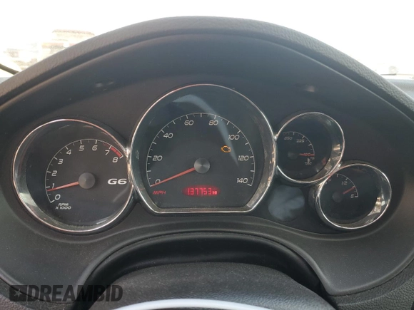 2008 Pontiac G6 GXP with VIN 1G2ZM177584140607, listed as a Copart auction lot 43267615 with 137,753 mi miles and Salvage Title. Bid and sale history available at carsss.com. Image 9.