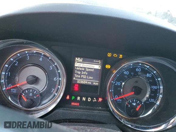 2015 Chrysler Town & Country S with VIN 2C4RC1HG5FR627653, listed as a Copart auction lot 87235414 with 103,684 mi miles and Salvage Title. Bid and sale history available at DreamBid. Image 9.