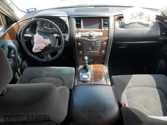 2017 Nissan Armada SV with VIN JN8AY2ND8H9008332, listed as a Copart auction lot 52543334 with Not Provided miles. Bid and sale history available at carsss.com. Image 8.