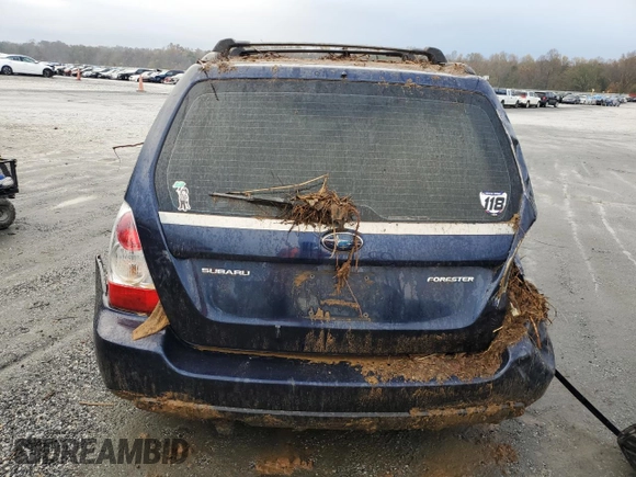 2006 Subaru Forester 2.5 X w/Premium Pkg with VIN JF1SG65606H705482, listed as a Copart auction lot 74746924 with 0 mi miles and Non Repairable. Bid and sale history available at carsss.com. Image 6.