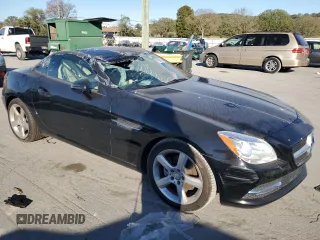 2014 Mercedes-Benz SLK-Class SLK 250 with VIN WDDPK4HA0EF075546, listed as a Copart auction lot 76831824 with 37,748 mi miles and Salvage Title. Bid and sale history available at carsss.com. Image 4.
