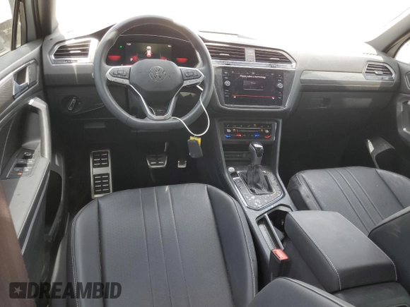 2023 Volkswagen Tiguan SE R-Line Black with VIN 3VVCB7AX8PM044526, listed as a Copart auction lot 54313535 with 16,112 mi miles and Salvage title. Bid and sale history available at DreamBid. Image 8.