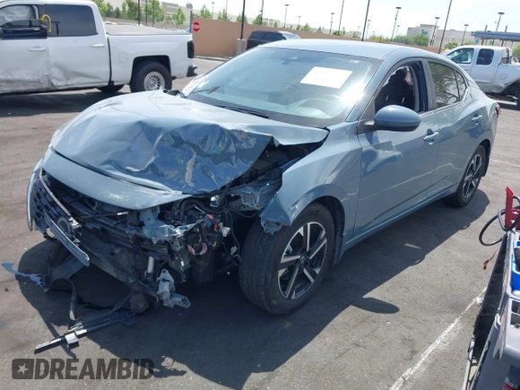 2024 Nissan Sentra SV with VIN 3N1AB8CV8RY300525, listed as a IAAI auction lot 42232919 with 19,837 mi miles and . Bid and sale history available at DreamBid. Image 17.
