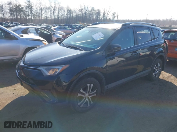2017 Toyota RAV4 LE with VIN 2T3BFREV6HW595055, listed as a IAAI auction lot 41374125 with 150,105 mi miles. Bid and sale history available at carsss.com. Image 16.