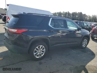 2020 Chevrolet Traverse LT Cloth with VIN 1GNEVGKW0LJ281837, listed as a Copart auction lot 48667695 with 90,864 mi miles and Salvage Title. Bid and sale history available at carsss.com. Image 3.