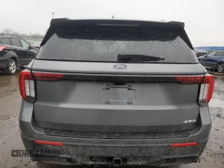 2025 Ford Explorer ST-Line with VIN 1FMUK8KH0SGA05900, listed as a Copart auction lot 86958044 with 1,802 mi miles and Non Repairable. Bid and sale history available at carsss.com. Image 6.