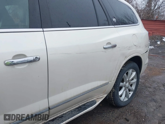 2014 Buick Enclave Premium with VIN 5GAKVCKD9EJ139266, listed as a IAAI auction lot 41675177 with 69,369 mi miles and . Bid and sale history available at DreamBid. Image 19.