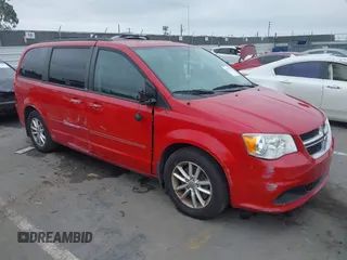 2014 Dodge Grand Caravan SXT z VIN 2C4RDGCG2ER105181, wystawiony jako IAAI lot #42428273 z przebiegiem 117 468 mil mil oraz . Historia ofert i sprzedaży dostępna na DreamBid. Obrazek 1.