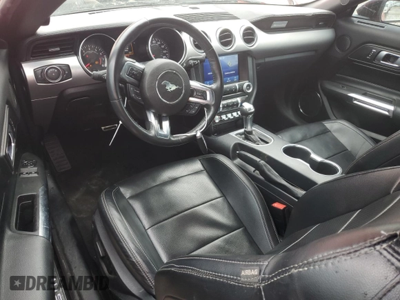 2022 Ford Mustang EcoBoost with VIN 1FA6P8TH3N5101247, listed as a Copart auction lot 51008235 with 59,662 mi miles and Salvage Title. Bid and sale history available at carsss.com. Image 8.