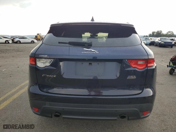 2019 Jaguar F-PACE 25t Premium with VIN SADCJ2FX8KA359916, listed as a Copart auction lot 72217844 with NaN miles and Salvage Title. Bid and sale history available at carsss.com. Image 6.