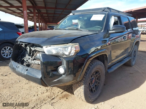 2016 Toyota 4Runner SR5 with VIN JTEZU5JR3G5136573, listed as a IAAI auction lot 41243438 with 109,897 mi miles. Bid and sale history available at carsss.com. Image 17.