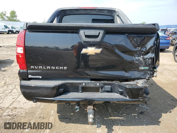2010 Chevrolet Avalanche LT with VIN 3GNVKFE0XAG187487, listed as a Copart auction lot 65363125 with 118,162 mi miles and Clean title. Bid and sale history available at DreamBid. Image 6.