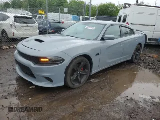 2017 Dodge Charger R/T z VIN 2C3CDXCT3HH559098, wystawiony jako Copart lot #56300175 z przebiegiem 108 000 mil mil oraz Szkoda całkowita • Salvage title. Historia ofert i sprzedaży dostępna na DreamBid. Obrazek 1.