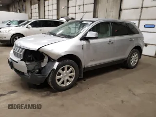 2009 Lincoln MKX with VIN 2LMDU68C69BJ09162, listed as a Copart auction lot 89259625 with 124,908 mi miles and Salvage Title. Bid and sale history available at carsss.com. Image 1.