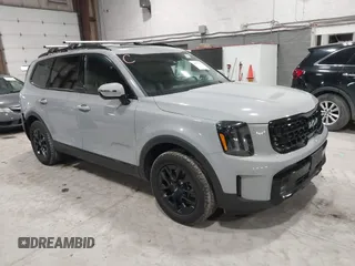 2024 Kia Telluride SX Prestige X-Pro with VIN 5XYP5DGC8RG467469, listed as a IAAI auction lot 41477229 with 38,349 mi miles and . Bid and sale history available at carsss.com. Image 1.