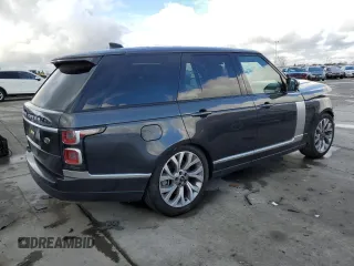 2022 Land Rover Range Rover Westminster z VIN SALGS2SE9NA470907, wystawiony jako Copart lot #81157773 z przebiegiem 10 997 mil mil oraz . Historia ofert i sprzedaży dostępna na DreamBid. Obrazek 3.