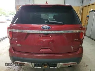 2017 Ford Explorer XLT with VIN 1FM5K8D82HGA43137, listed as a Copart auction lot 61988865 with 111,807 mi miles and Non repairable. Bid and sale history available at DreamBid. Image 6.